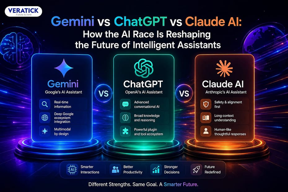 Gemini vs ChatGPT vs Claude AI